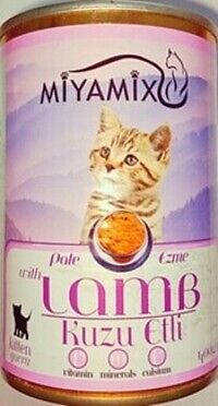 MİYAMİX KUZU ETLİ YAVRU KEDİ EZME 400GR