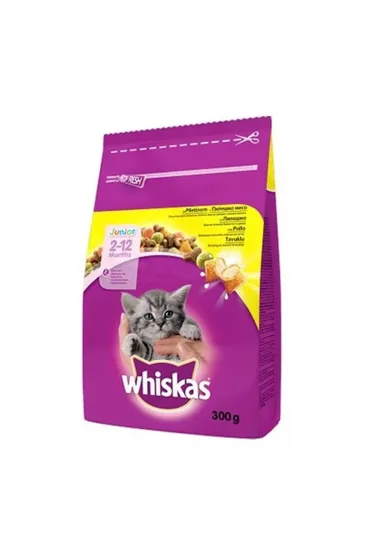 Whiskas Junior Tavuklu Yavru Kedi Mamasi 300 gr