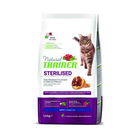 Natural Traıner Cat Sterılızed Dry-cured Ham 1,5kg