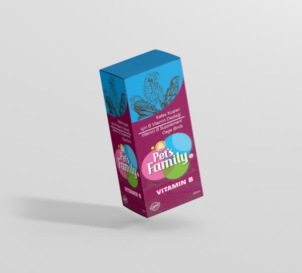 Pets Family Kuş-vitamin B 30ml