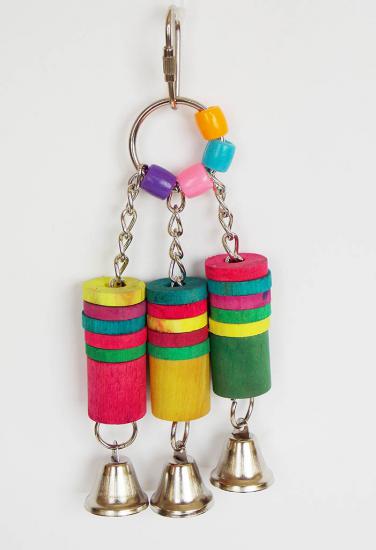 Eastland Ahşap Çıngıraklı Kuş Oyuncağı 19 Cm