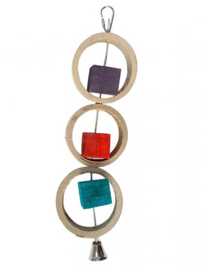 Eastland Ahşap,halkalı Kuş Oyuncağı 32x16 Cm