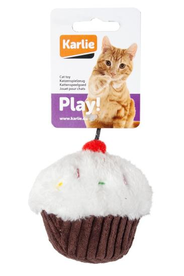 Karliepeluş Kedi Oyuncağı 11,5 Cm Kek Beyaz-krengi