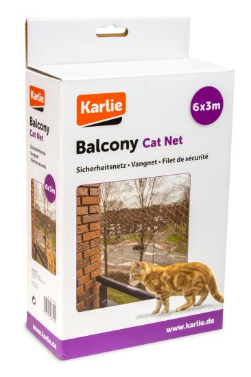 Karlıe Kedi İçin Balkon Ağı 6m X 3m