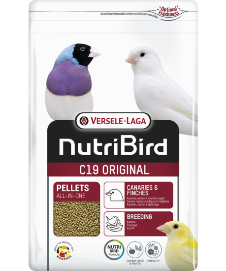Vl Nb C19 Orgınal Kanarya Fınch Pelet Yem 3 Kg