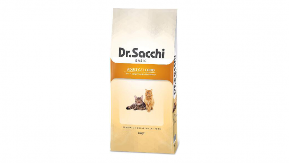 Dr.Sacchi Basic Chicken Tavuklu Yetişkin Kedi Maması 15 Kg